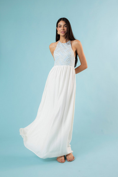 Vestido Martina Azul