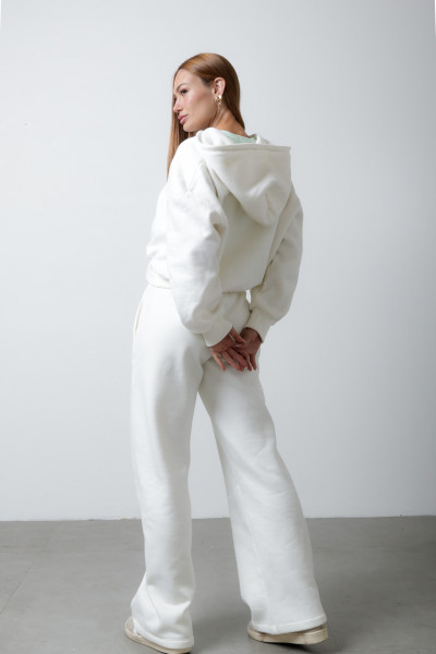 Calça Gina Moletom Off White
