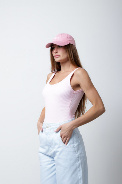  Body Malha Track Rosa