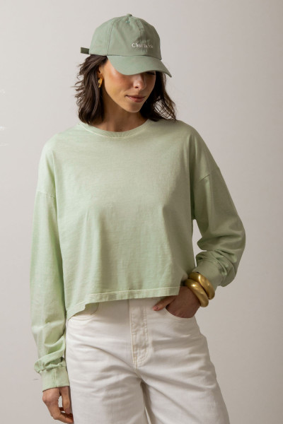 Blusa Cora Meia Malha Verde