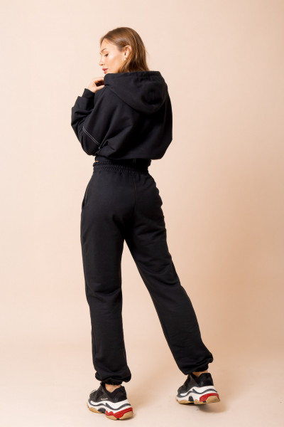 Calça De Moletom Básica Preto