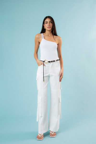 Calça Laís Off White
