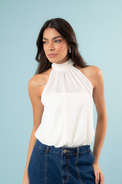 Body Brenda Canelado Off White