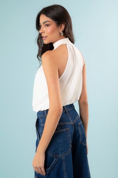 Body Brenda Canelado Off White