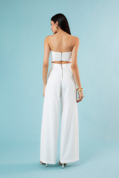 Macacão Piçar Off White