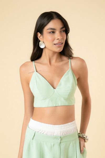 Cropped Vasti Verde