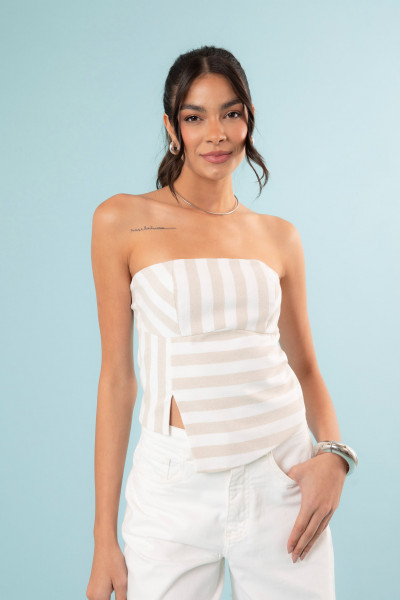Blusa Angelina Areia