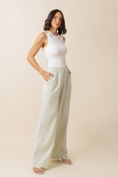 Calça Pantalona Plum Verde