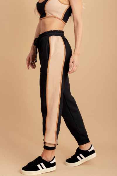 Calça De Moletom Cozy Preta