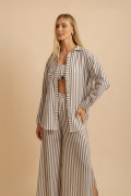 Camisa Listra Metrópolis Cinza