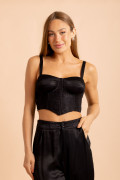 Top Corset Barolo Preto