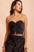 Corset Latte Preto