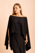 Blusa Ampla Boni Preto