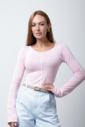 Blusa Cléo Podrinha Rosa