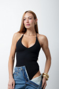 Body Alicia Canelado Preto