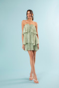 Vestido Violetta Verde