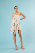 Vestido Belaggio Areia