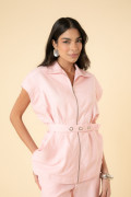 Colete Mel Rosa