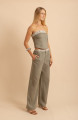 Top Elastano Pulse Verde Militar