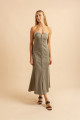Vestido Elastico Pulse Verde Militar