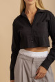 Camisa Nó Grid Preto