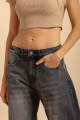 Calça Barrel Jeans Preto