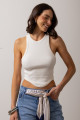 Regata Agata Canelada Off White