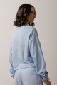 Blusa Cora Meia Malha Azul