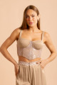 Top Corset Barolo Bege
