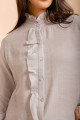 Camisa Babados Veil Cinza
