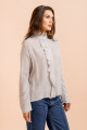 Camisa Babados Veil Cinza