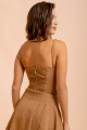 Blusa Corset Expresso Bege