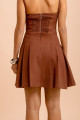 Blusa Corset Expresso Marrom