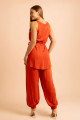 Calça Jogger Jacquard Terracota