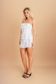 Vestido T.Q.C Babados Ariele Branco