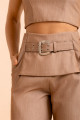 Calça Clochard Marrom