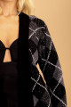 Casaco Jacquard Preto 