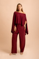 Calça Saruel Boni Vinho 
