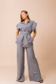 Colete Oversized Risca Ray Cinza 