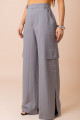 Calça Cargo Risca Ray Cinza