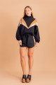Shorts Moletom Cozy Preto