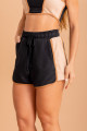 Shorts Moletom Cozy Preto