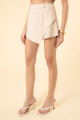 Shorts Saia Olivia Flat Ice Bege
