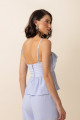 Blusa Babados Lui Azul