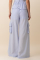 Calça Ampla Lui Azul