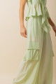 Calça Ampla Lui Verde 
