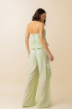 Calça Ampla Lui Verde 