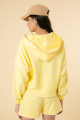 Blusa Lívia Moletom Amarela 