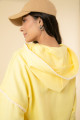 Blusa Lívia Moletom Amarela 