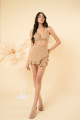 Shorts Saia Lilly Marrom